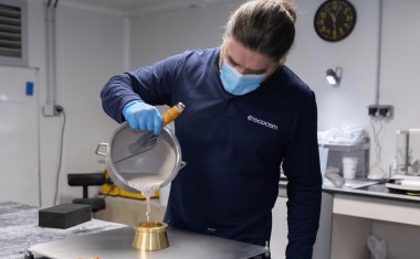 Laboratoire R&D d'Ecocem.