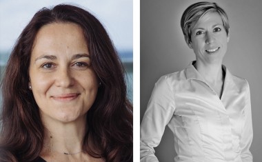 Gaële Chantome et Sibylle Daunis.