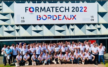 Au Forum du Bâtiment à la convention Formatech 2022.