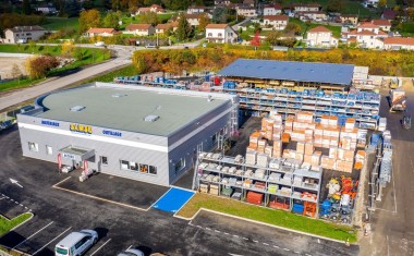 Agence Samse, vue aérienne.