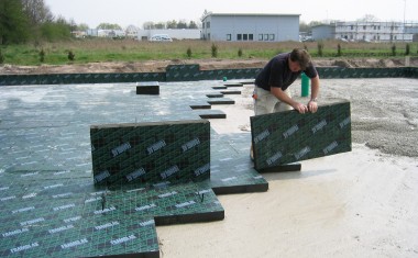 Foamglas isolation sous radier