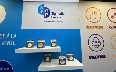 Sigmadis Cadélec - Stand sur le salon Leroy Merlin 2023.