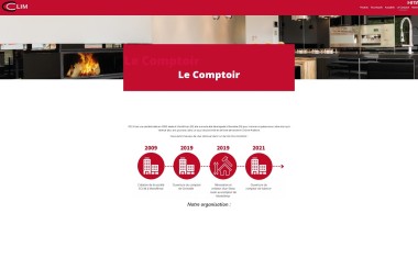 Site internet de C-Clim.