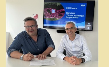 SIG France - Signature de la charte numérique responsable.