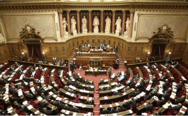 Séance à l'Assemblée nationale.