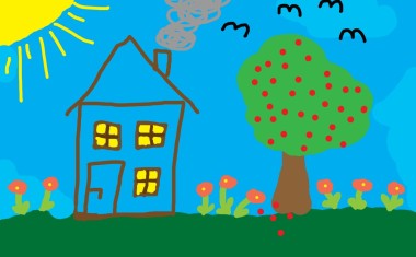 maison d'enfant dessin