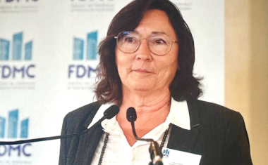 Marie Arnout, présidente de la FDMC.