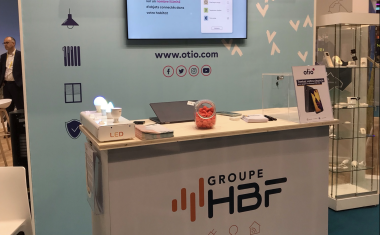 Stand de la MDD Otio du groupe HBF.
