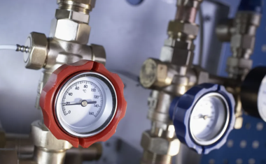 Vannes de chauffage.