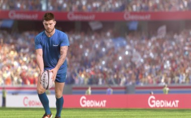 Sponsoring rugby Gedimat - Matthieu Jalibert.