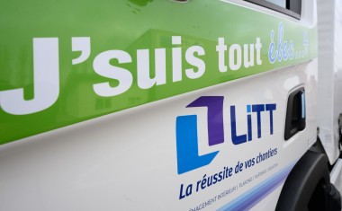 LiTT et flotte de camions électriques.