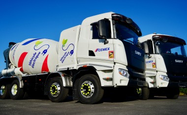 Cemex camions-malaxeurs électriques