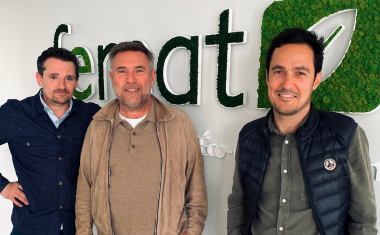 Les 2 cofondateurs de Femat et leur nouvel actionnaire.