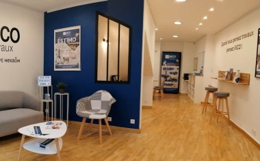 Franchise IlliCo Travaux - Vue d'un showroom.