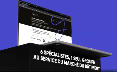 La nouvelle vitrine institutionnelle du groupe Grand Comptoir.