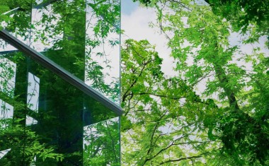 Vitrage bas carbone d'AGC Glass Europe.