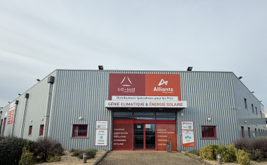 Agence commune à CD Sud et Alliantz à Périgny en banlieue de La Rochelle (Charente-Maritime).