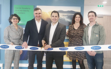 Inauguration de la Carrier Academy en avril 2025.