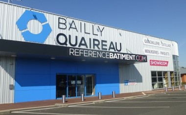 Façade d'agence Bailly Quaireau.