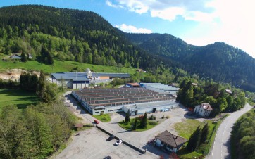 Usine de SNM Alu Industrie à La Bresse, dans les Hautes-Vosges.