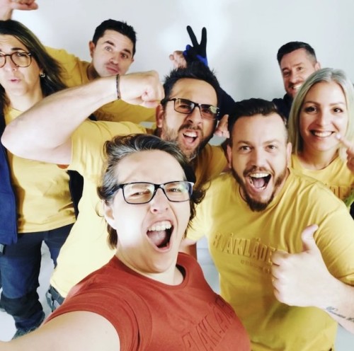 Mariette Copeaux and Co et les copains, Eric le Carreleur, Ladies at work, Julien Bonnet, Romain le plombier, Cédric Caudal