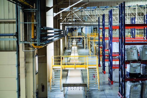 Tapis plaque de plâtre usine Knauf