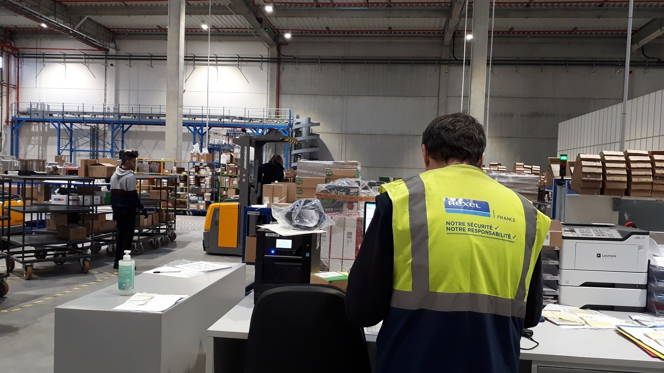 Hub de Rexel à Miribel (01).