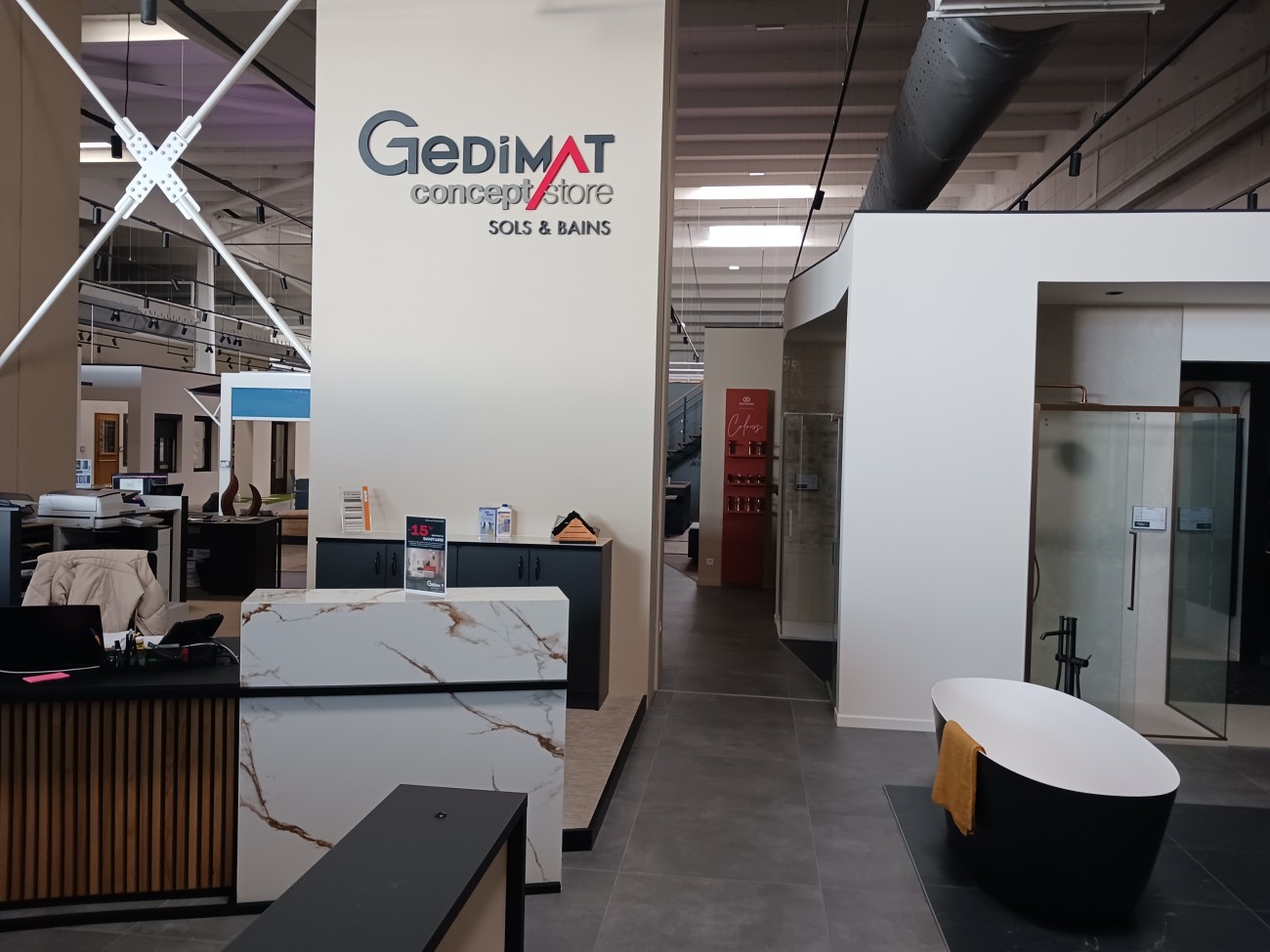 Gedimat Boulard Verdier, point de vente de Clermont-Ferrand (63).