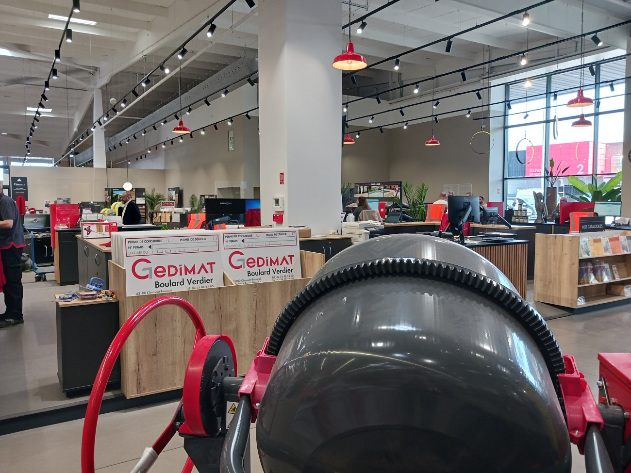 Gedimat Boulard Verdier, point de vente de Clermont-Ferrand (63).