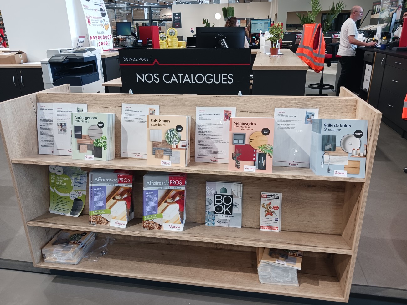 Gedimat Boulard Verdier, point de vente de Clermont-Ferrand (63).