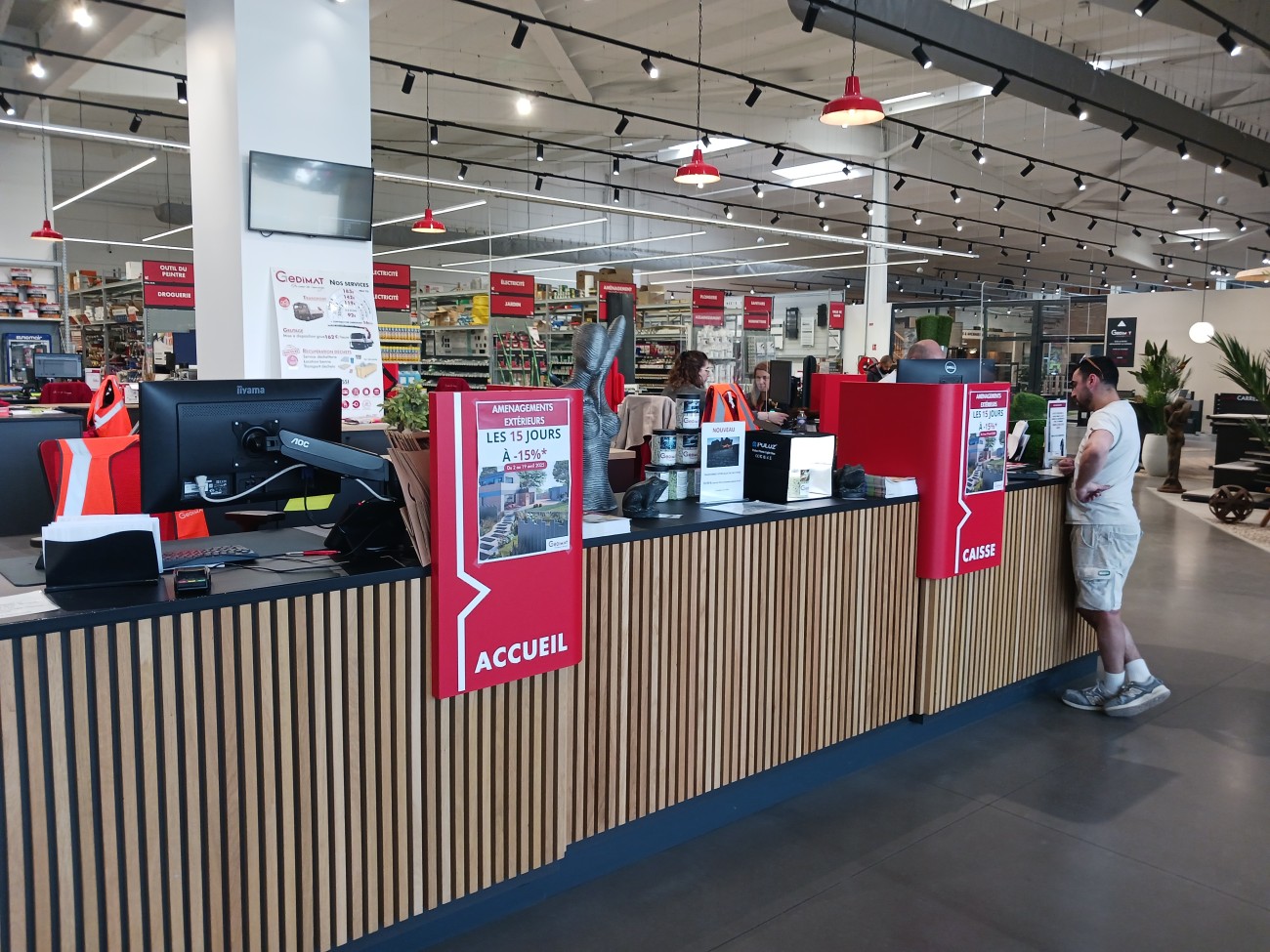 Gedimat Boulard Verdier, point de vente de Clermont-Ferrand (63).