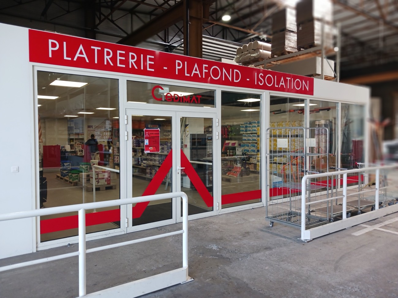Gedimat Boulard Verdier, point de vente de Clermont-Ferrand (63).