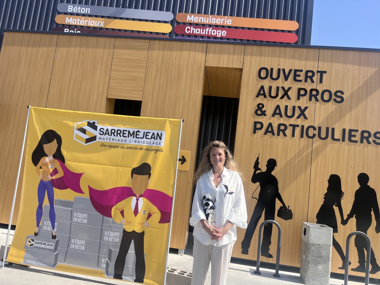 Inauguration du magasin Sarreméjean d'Estillac (47).