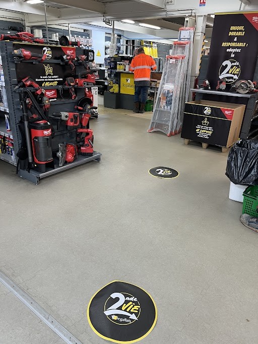 Corner "2e vie by Legallais" dans l'agence de Brest (Finistère).