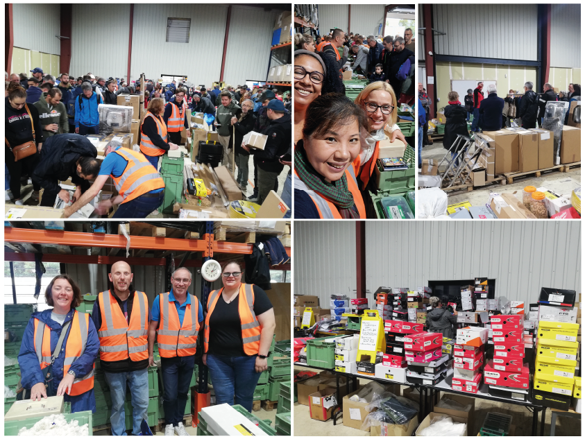 Grande braderie de la fondation Legallais, le 8 septembre 2024.