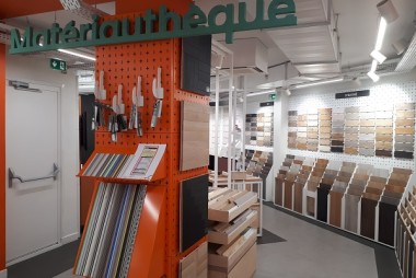 La Matériautèque, Paris XIe arrondissement.