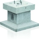 Socle de borne de recharge