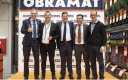 L'équipe de direction d'Adeo à l'occasion de l'inauguration du magasin Obramat ouvert à Alfragide (Carnaxide) au Portugal.